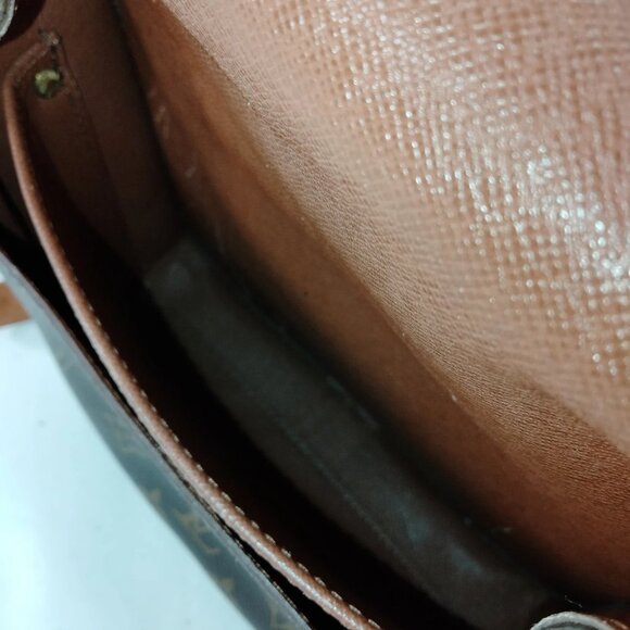 Authentic Louis Vuitton Cartouchiere MM Monogram Shoulder Bag LCMON260-112025 - Picture 7 of 9